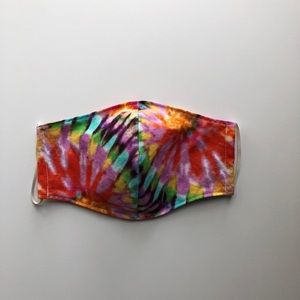 Tie Dye Reusable Face Mask Handmade With Elastic